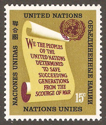 United Nations New York Scott 147 MNH